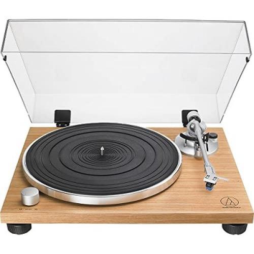 Audio-Technica ATLPW30TKR  ATLPW30TKR / ATLPW30TKR Teak Manual Belt Drive Turntable