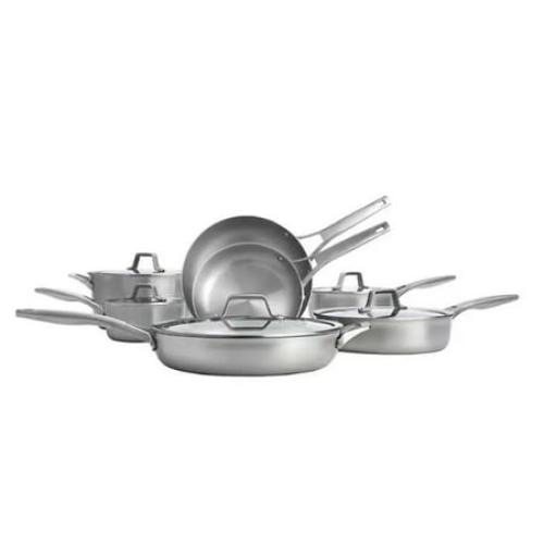 Calphalon Premier 12-Piece Stainless Steel Cookware Set
