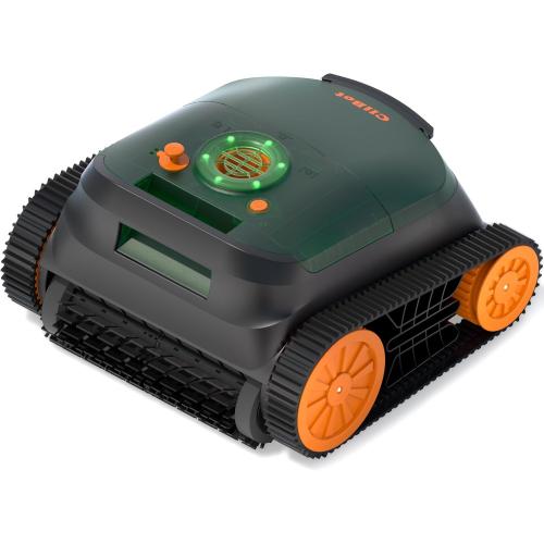 (2025 Upgraded) CliBot Robotic Pool Cleaner with 210 Mins Runtime Smart Navigation Triple Brushless Motor Automatic Pool Vacuum Robot With Wall & Waterline Cleaning Function For Inground Pools