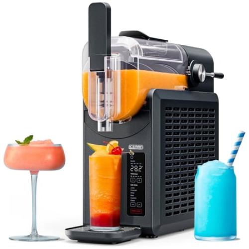 Iceman by Chefman Slush-Ease 68 oz. Slushy Maker with Customizable Thickness - Black