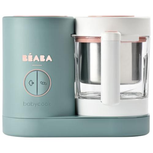 BEABA Babycook Neo Baby Food Maker, Plastic Free  Blender and Bowl