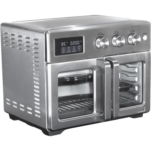 Bella PRO - 12-in-1 6-Slice Toaster Oven   33-qt. Air Fryer with French Doors - Stainless Steel