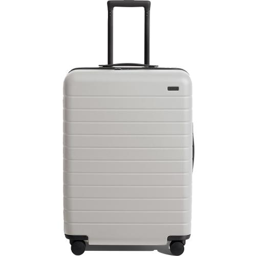 Away The Medium Checked Suitcase Gray