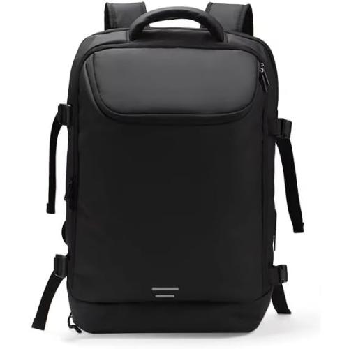 Vacuum compression backpack, multifunctional computer bag, large capacity expandable travel bag