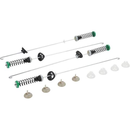 Whirlpool W11130362 OEM Top Load Washer Suspension Rod Kit Part Replaces W10594080, W10735786, W10748956, W10780040, and More