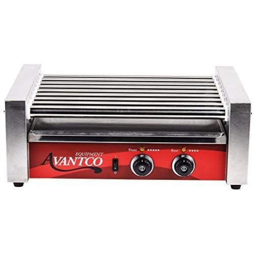 Tabletop king RG1824 Hot Dog Roller Grill - 9 Rollers - 24 Hot Dog Capacity (120V)