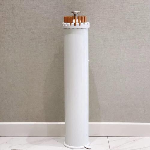 Free Standing Towel Rack, Freestanding Towel Rack, Foldable Wooden Towel Rack for Bathrooms, Balconies, Bedrooms and Indoors(White)