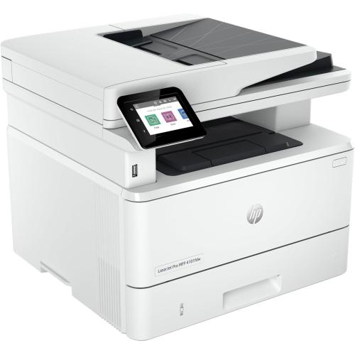HP Laserjet Pro MFP 4101fdw Wireless Black & White All-in-One Laser Printer, Scanner, Copier, Fax, Best-for-Office (2Z619F)