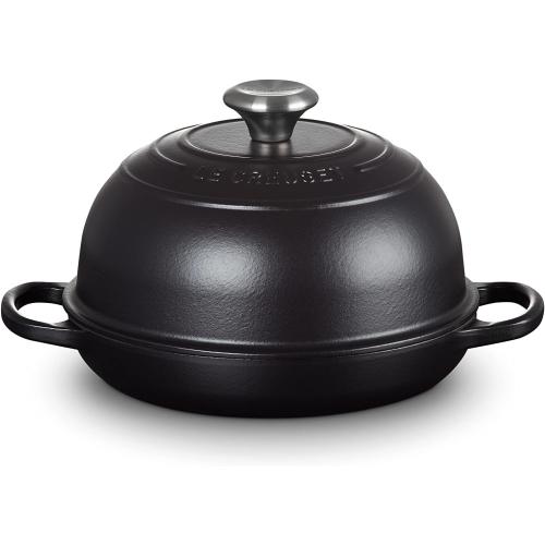 Le Creuset Enameled Cast Iron Signature Round Bread Oven, 9.5 inch, Licorice