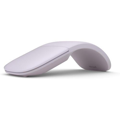 Microsoft ARC Mouse – Lilac .Sleek,Ergonomic Design, Ultra Slim and Lightweight, Bluetooth Mouse for PC/Laptop,Desktop Works with Windows/Mac Computers