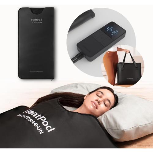HYDRAGUN HeatPod Infrared Sauna Blanket for Well-Being and Detox - Relax Your Body & Mind - Personal Sauna, Portable Sauna for Home