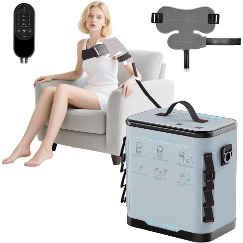 ICYTHRP Programmable Timer Cold Therapy Machine for Shoulder w/Quiet Pump