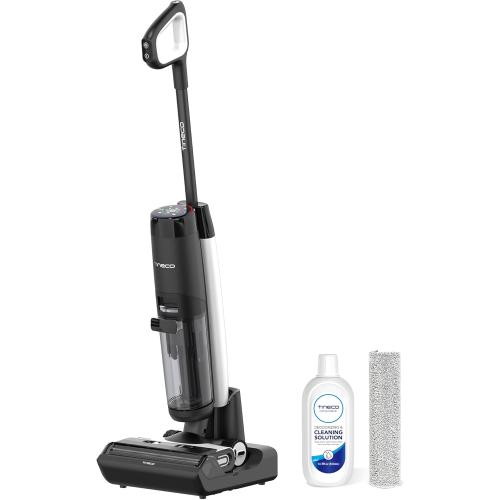 Tineco Floor ONE S7 FlashDry Smart Cordless Wet Dry Vacuum Cleaner, Long Runtime, Great for Sticky Messes, Self-Cleaning, 158℉Hot Air FlashDrying, Dual-Sided Edge Cleaning, Extended Battery Lifespan