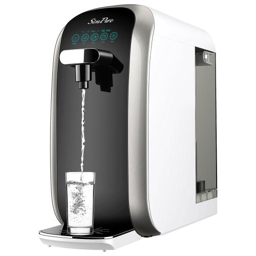 SimPure Y7P-BW UV Countertop Reverse Osmosis Water Filter, 5 Stage RO | NSF/ANSI 58 Certified Water Filtration System, No Installation, 4: 1 Pure to Drain, RO Water Purifier, Classic Taste