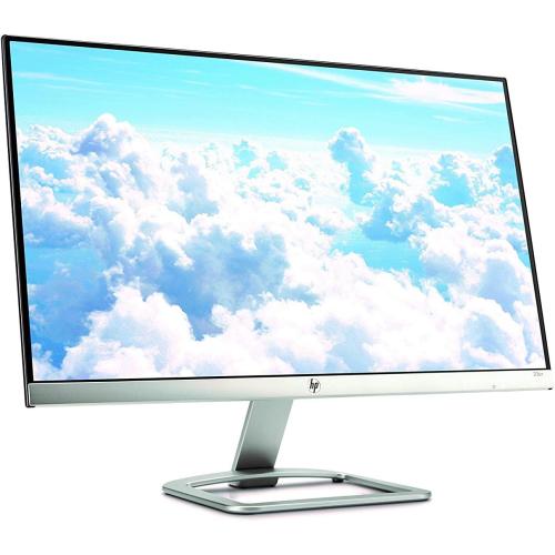 White HP 23er 23-inch Full HD IPS LED Backlit Zero Bezel White Monitor(T3M84AA#ABA) (Renewed)