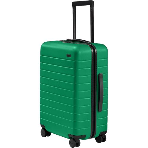 Away Amazon Exclusive Bigger Carry-On Luggage - 23-Inch Lightweight Hardside Suitcase with 360° Spinner Wheels, Interior Compression System, TSA-Approved Lock - Palm Green