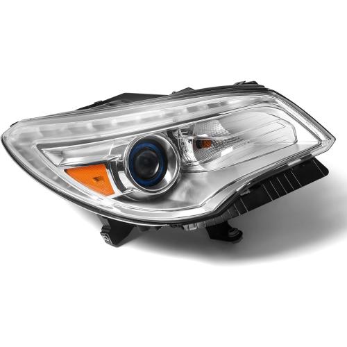 FIONE HID/Xenon Non-AFS Headlight Assembly Compatible with Buick Enclave 2013-2017 Right Passenger Side RH 84026395