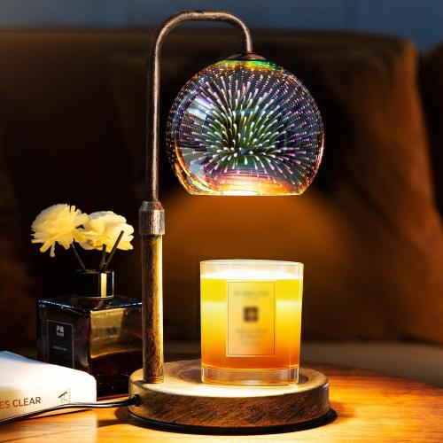 Glocusent Candle Warmer Lamp with Timer