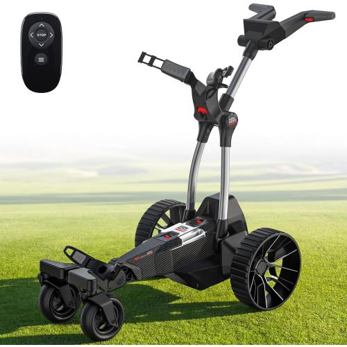 KEMIMOTO ApexR Electric Golf Cart with Power Assist Mode, 36 Hole Battery