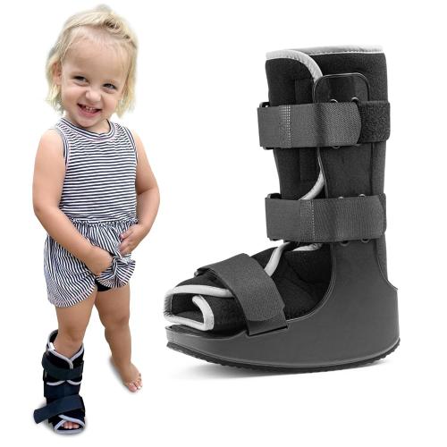 Pediatric Walking Boot For Kids - Sprained Ankle Pediatric Ankle Brace - Kids Walking Boot - Fits Children Ages 6.5-8 Years Old