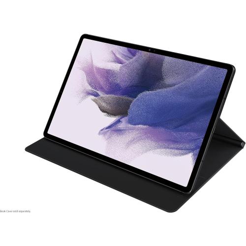 SAMSUNG Galaxy Tab S7 FE Book Cover, Protective Tablet Case w/ 2 Viewing Angles, Magnetic Design, S Pen Holder, Slim, Lightweight, US Version, Mystic Black