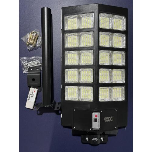 Solar Street Light 1000W Watts Solar LED Flood Light Dusk to Dawn Pole 1350000LM