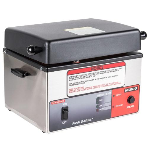 Nemco 6625B Fresh-O-Matic Electric Countertop Rethermalizer and Tortilla/Portion Steamer with Control Panel for Restaurant Buffet Catering | 16.50W x 12D x 11.63H, Stainless Steel, 120v, 1500w