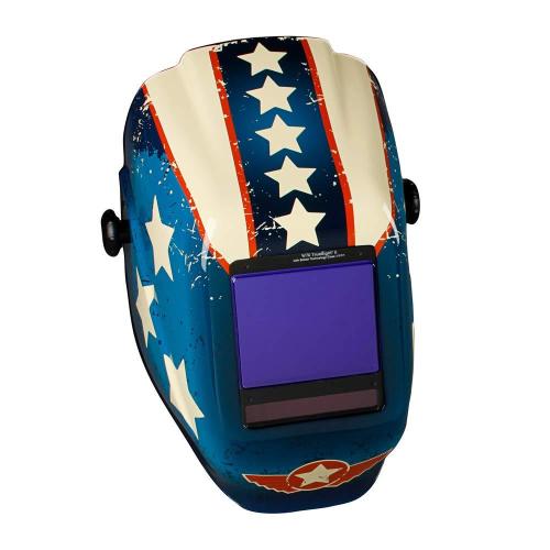 Jackson Safety Auto Darkening Variable Shade Stars and Scars Graphic Welding Helmet