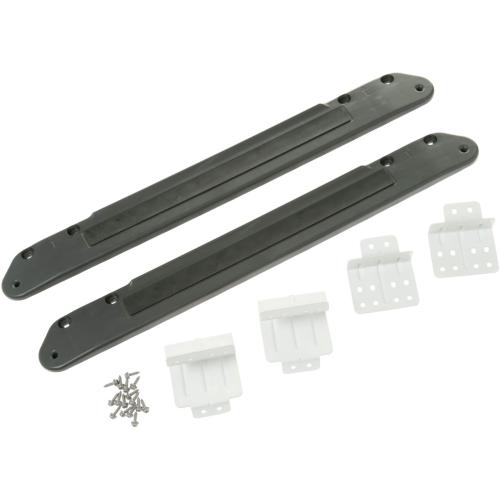 Stack Bracket Kit for Select GE 28 Front-Load Washers and Dryers - Black