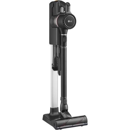 LG - CordZero A9 Cordless Stick Vacuum with 2 Quick Release Batteries - Matte Black