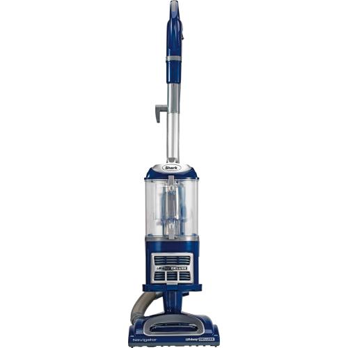 ‼️has stains dust and may come with missing pieces ‼️Shark - Navigator Lift-Away Deluxe Upright Vacuum with Anti-Allergen Complete Seal - Blue