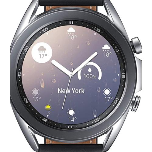 Samsung Galaxy 3 Black Leather Smart Watch-Sm