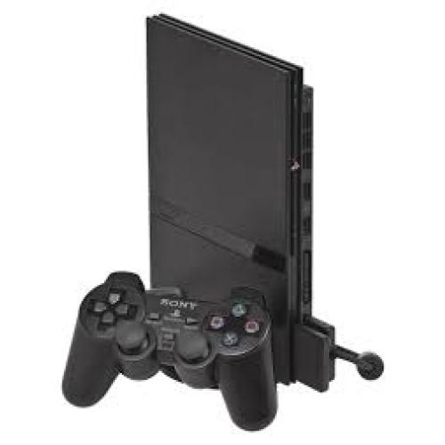 Playstation 2 Slim Console - Black | CaveGamers