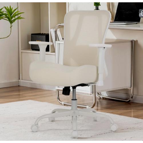 Seat Office Chair 500lbs Heavy Duty 3D Armrests Adjustable Lumbar Support