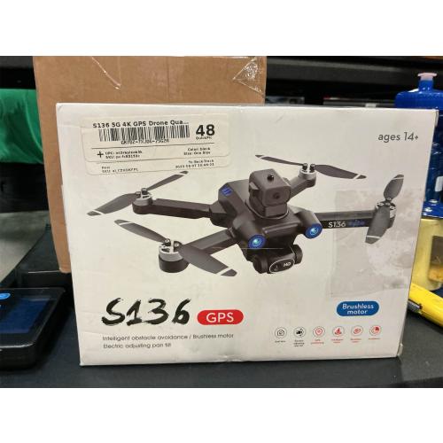 S136 GPS Drone - Brushless Motor, HD Camera, Foldable -