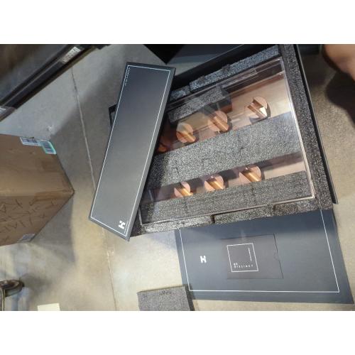 Holme & Hadfield Premium Challenge Coin Display Case for up to 30 Coins – Beautiful 360° Views – Large Handcrafted Military Coin Display Case – Birthday Gift – Luxury Built to Last