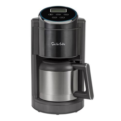 Sur La Table 12 Cup Automatic Drip Coffeemaker with Thermal Carafe - Gray