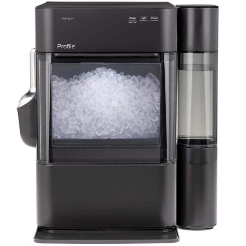 GE Profile Profile Opal 2.0 38 lbs. Ultra Nugget Ice Maker with Side Tank & Scale Inhibiting Filter, with Wifi in Black