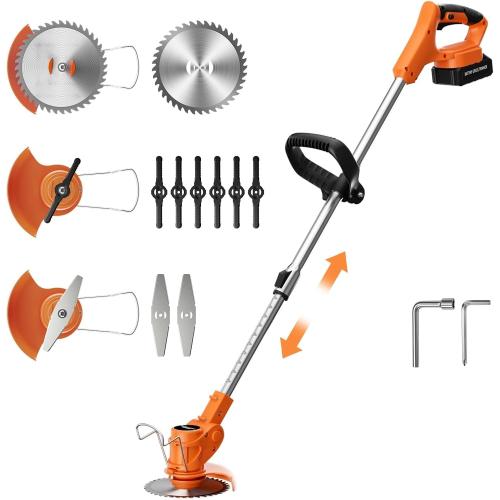 MISSING PARTS ‼️21CC Weed Wacker, Height Adjustable Brush Cutter, Dual Safety Switch, Grass Trimmer Garden Lawn Yard Courtyard