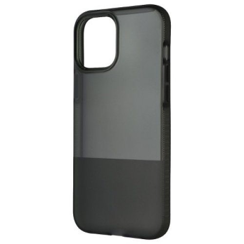 BodyGuardz Stack Series Gel Case for Apple iPhone 12 Pro Max - Two Tone Smoke