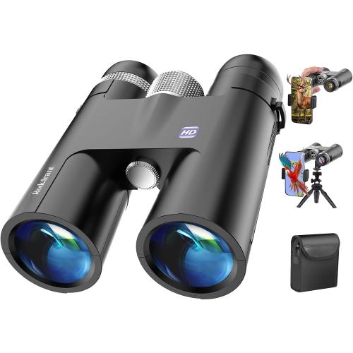 18x50 HD Binoculars,BAK4 Prism Waterproof Binoculars with Clear Low Light Vision