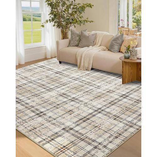 area plaid rug