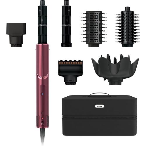 Shark FlexStyle, Air Multi-Styler & Drying System, Black Cherry, HD457CR