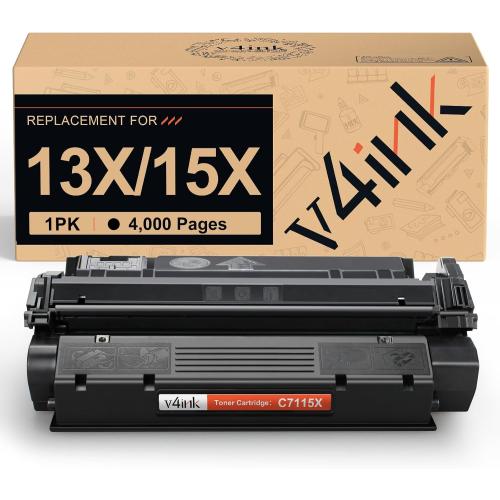 v4ink C7115X Toner Compatible for HP C7115X Q2613X Toner 1-Pack High Yield