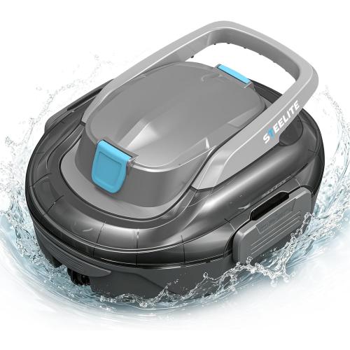 Steelite S7 Cordless Robotic Pool Cleaner for Above Ground Pools