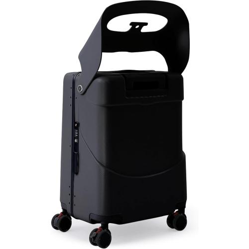 NOBL 20 Carry-On Luggage Built-In Seat, Ride-On Suitcase Kids & Adults