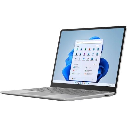 Microsoft Surface Laptop Go 12.4 Touchscreen Laptop PC, Intel Quad-Core i5-1035G1, 4GB RAM, 64GB eMMC, Webcam, Win 10, Bluetooth, Online Class Ready - Platinum