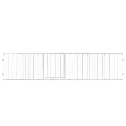 Regalo 28 in. Tall 6 Panel 2-in-1 Configurable Metal Safety Gate